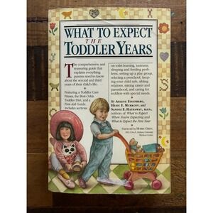 What to Expect The Toddler Years Paperback Parenting Guide Book Murkoff